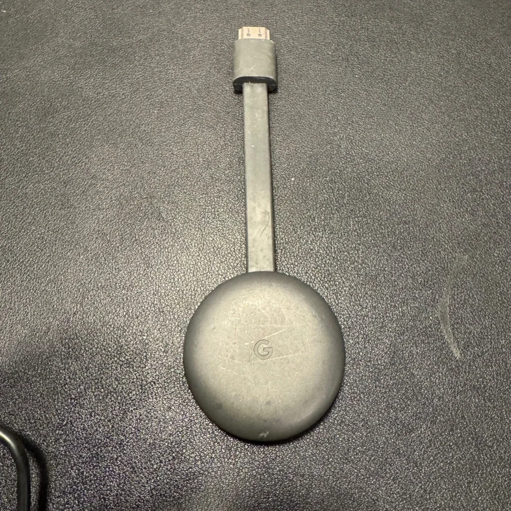 Google Chromecast Streaming Device with HDMI Cable  Stream Shows Music 2020